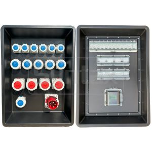 Syntax MD4 Three Phase 125A IP67 Waterproof HDPE Power Distro With Schneider