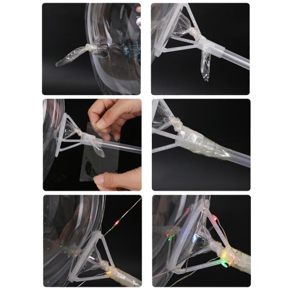 led bobo balloon party decoration