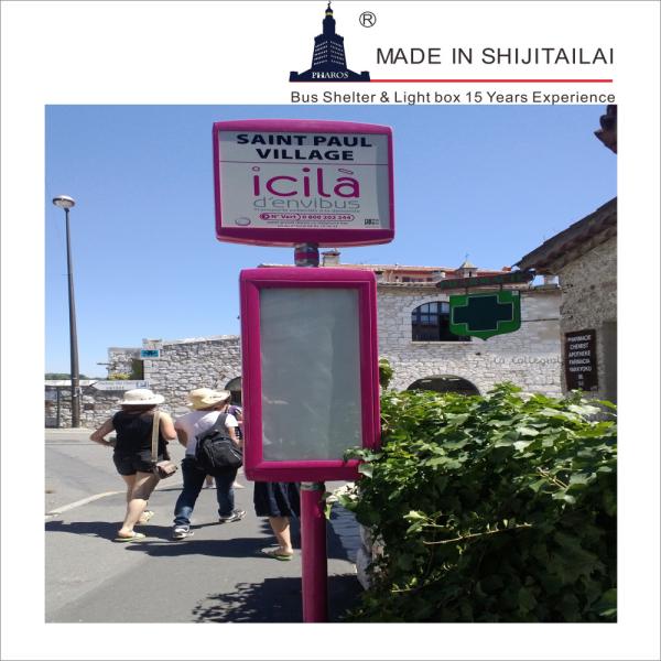 Quality H150mm Lamp Post Light Box wholesale