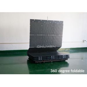 Slim 1R1G1B P10 waterproof led screen Rental Module Size 160mmx160mm