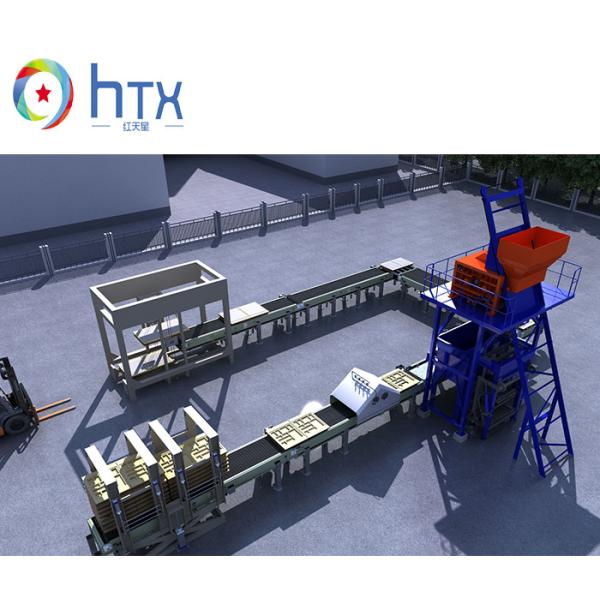 Quality Construction Automatic Precast Concrete Machine Wall And Floor Tile Production Line wholesale