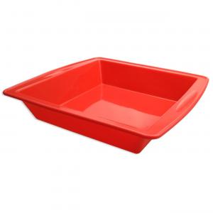 Cheap Silicone Cake Pan 8.5  Nonstick Bakeware Baking Mould Brownie Pan for bread Chocolate Pie Pizza fudge and brownies for sale