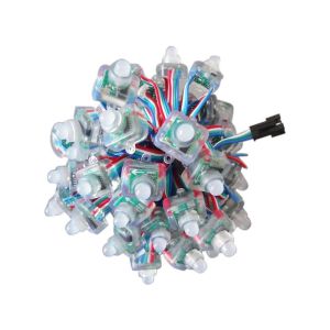 WS2811 Square LED Pixel Light 5V 12V 6898 Chip Full Silicon Glue Waterproof