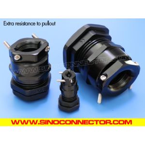 IP68 Polyamide Cable Glands Black (RAL9005) NPT3/8"~NPT1-1/2" with External