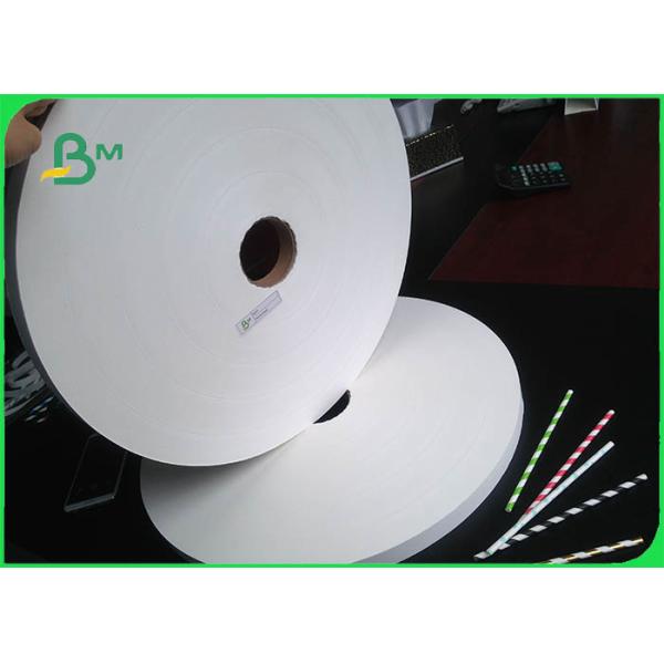 Eco - Friendly 10mm - 600mm Width 60GSM 120GSM White Food Grade Paper