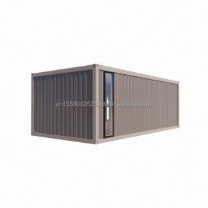 30ft Portable Wooden Container House Durable Steel Structure for Marine