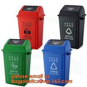 240liter plastic trash bin / waste bin, Eco-Friendly Feature and Outdoor Usage