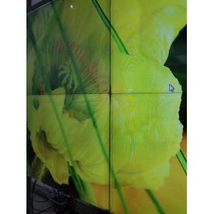 4k solution Rack / Wall Mounted Zero Bezel Video Wall 49 55 Inch infrared Touch