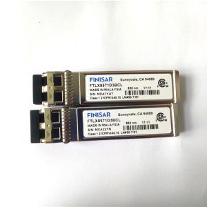 Finisar FTLX8571D3BCL 10Gb/s 850nm Multimode Datacom SFP+ Optical Transceiver