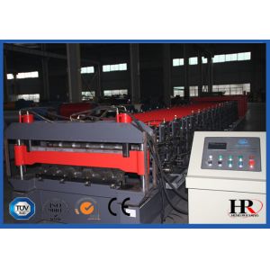 High Crest Floor Deck Roll Forming Machine For Making Floor Bearing Plate