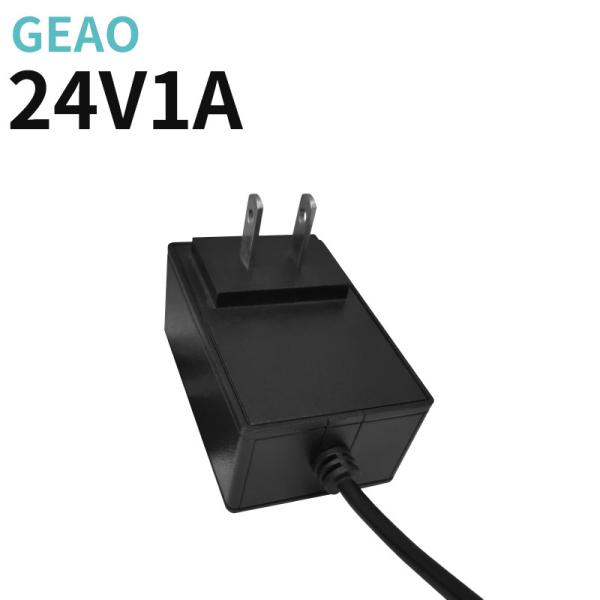 ODM 24V 1A Wall Mount Power Adapters For Switching And Monitoring ROHS