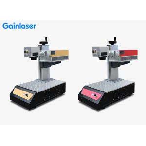 3W Aperture 10mm Portable Metal Laser Engraver With 3D Axis