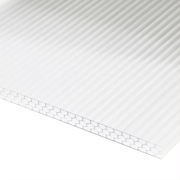 10-year Warranty Uv Coated Best Choice Type Multiwall 20mm Polycarbonate Roofing