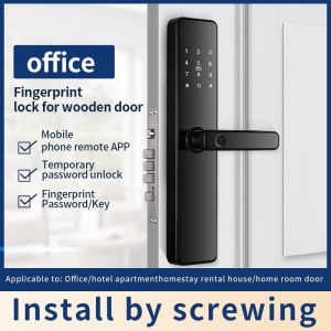 Intelligent Access Control Door Lock S819 with Tuya TTlock and Remote Control