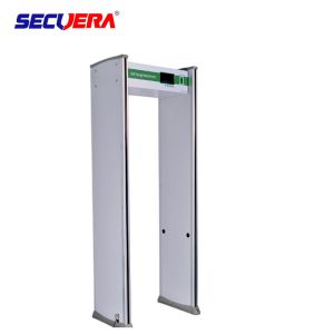 Remote Control Walk Through Metal Detector 8 Zones With CCTV Camera 220V / AC