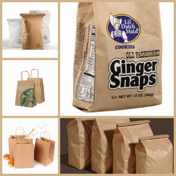 sack kraft paper High Resistance Packaging Dark Brown Sack Kraft Paper 80gsm 90gsm