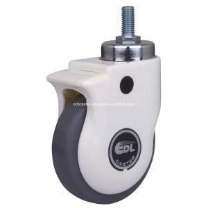 China 4 70kg Threaded Swivel TPU Medical Caster E3734-77 Customization with Customized Request on sale