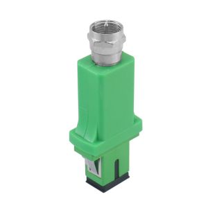 SC / APC To RF CATV Fiber Optic Receiver SC/APC-F head FTTH indoor passive