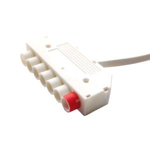 Cheap 7.6mm Mini Plug 250V 2.5A for Fluorescent and LED Connecting , 3-way / 6-way for sale