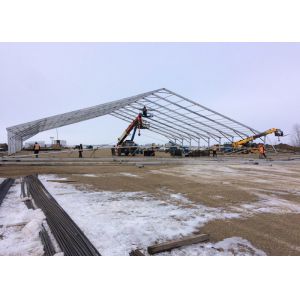 Clear Industrial 50mx55m Warehouse Tent With Heating System