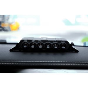 Offroad 4x4 Accessories 6 Gang Wireless Control Switch Panel with High- Relay