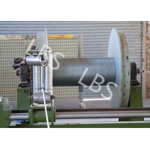 Multilayer Hydraulic Mooring Winch Spooling Device 3 MM~190 MM Wire Dia