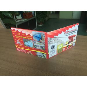 Fully customizable 7'' screen size lcd video video marketing brochure video