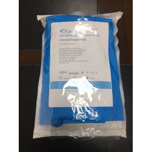 Soft and Blue General Surgery Universal Drape Pack for All Surgical Needs