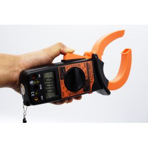 DM6266 Digital Clamp Multimeter Manual Ranging With 50mm Clamp Jaw