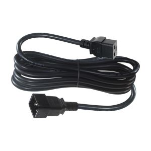 C20 to IEC C19 Power Cord 250V 10A H05VV-F 3G