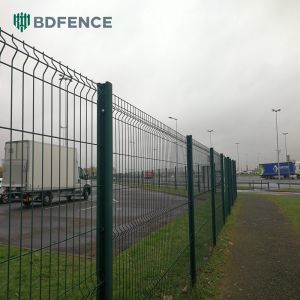 Easy Assembly Pvc Coated 3d Welded Wire Mesh Fence For Garden Security