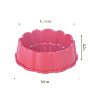 Multi-Purpose Flower-Edge Pet Bowls - Versatile Feeding and Hydration Solution