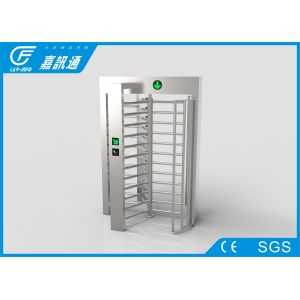 Rotating Entrance Gate TCP / IP Communication , Military Area Turnstile Security