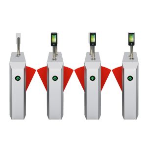 Electronic Flap Barrier Access Control System Adjustable Delay Closing