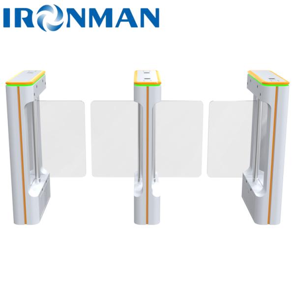 Quality Cost-Effective Space-Saving Swing Gate Turnstile Clear Passage Sign Industrial Staff Access Security Quick Installation wholesale