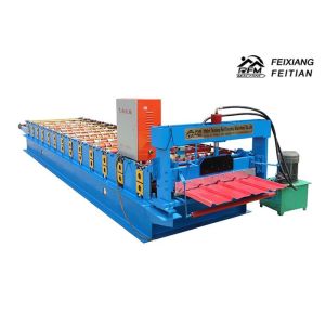840 IBR Making Machine / Colour Coated Roofing Sheets Machinery For Roof Panel