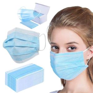 Non-Woven Fabric Flat 3-Ply Layers Breathable Disposable Face Mask Other Color