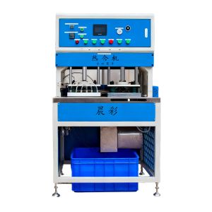 Heat and Cold Press Molding Machine for 3D Patches Keychains