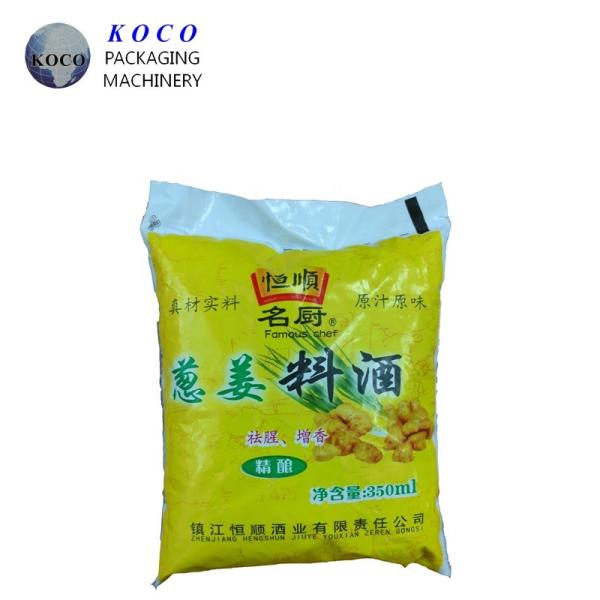 Automatic Liquid Sachet Juice Milk Mineral Water Pouch Filling Packing Packaging