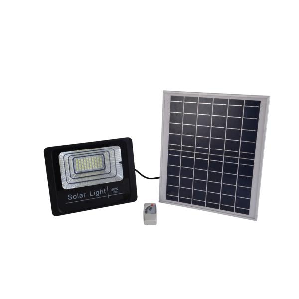 40W SMD Super bright IP65 Waterproof Aluminum solar led flood light for Outdoor