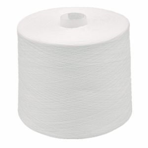 40/2 40/3 20/3 60/2 60/3 100% Spun Polyester Yarn Raw White Yarn On Sale