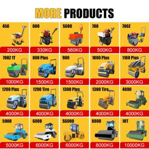 Manufacturer Factory Price Mini Road Roller 3ton Roller Compactor Machine Double