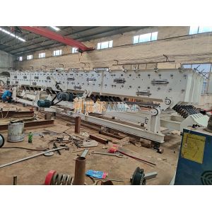 Stainless Steel Balanced Vibratory Conveyor For 80TPH Raw Sugar Long Distance