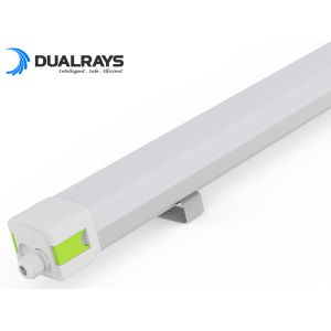 China Dualrays LED Tri Proof Light CCT Adjustable ip65 led light For Garage Car Parks on sale