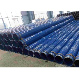 API 5L Coated Steel Pipe DN50 - DN2200 3LPP Coating Pipe