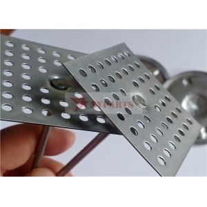 Stainless Steel Perforated Insulation Pins Used To Fix Fiberglass Or Mineral