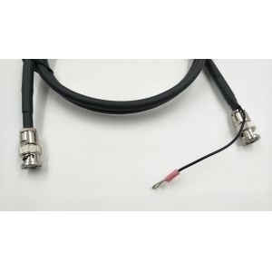 China Medical Custom Rf Cable Assemblies Original Amphenol BNC Male To BNC Male on sale
