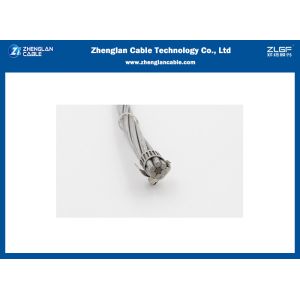 China ACSR Bare Conductor Cable with Steel Heart Basic design to BS 215-2 / BS EN 50182 / IEC 61089 on sale