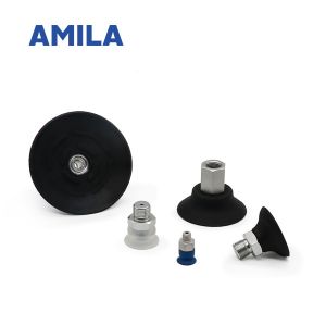 Antistatic Vacuum Suction Cups PFG With Plug In Threaded Connection Nipple