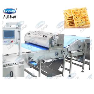 Biscuit Sugar Salt Spraying Machine Granular Spraying Machine Stainess Steel